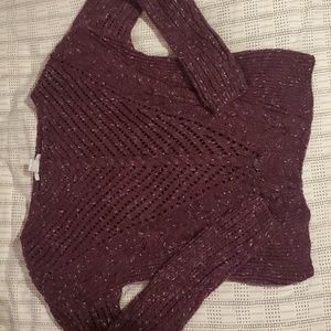 Bar III Pointelle Sweater